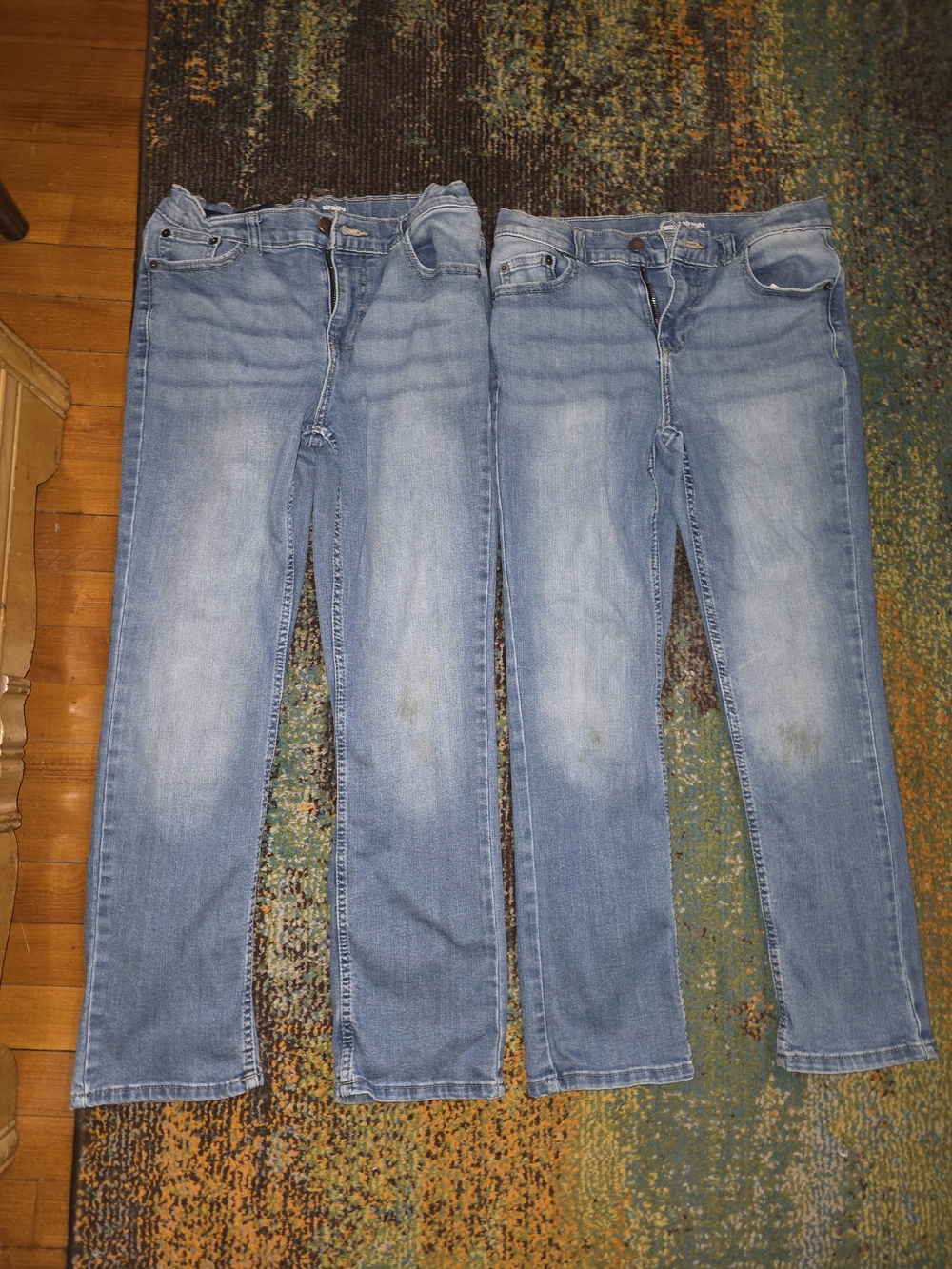 wonder nation Light Blue Kids Jeans - Pair